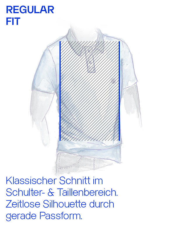 Alberto Golf Polo-Shirt Paul Dry 07196301/325 Image 4