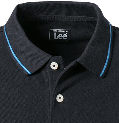 Lee Polo-Shirt black L61ARL01Diashow-2