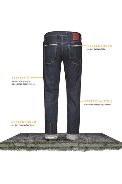 Alberto Bike Slim Fit Speed D Eco 67582980/880 Image 7
