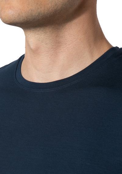 DEREK ROSE Short Sleeve T-Shirt 3048/BASE001NAV Image 1