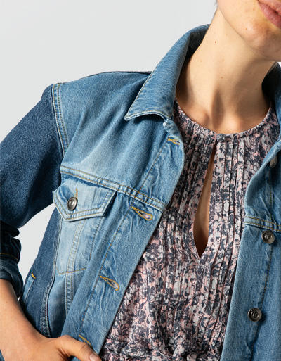 KOOKAI Damen Jeansjacke V4370/YA Image 2