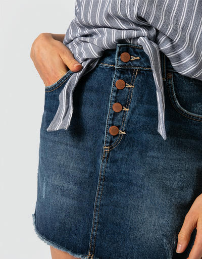 ROXY Damen Jeansrock ERJDK03015/BYK0 Image 2