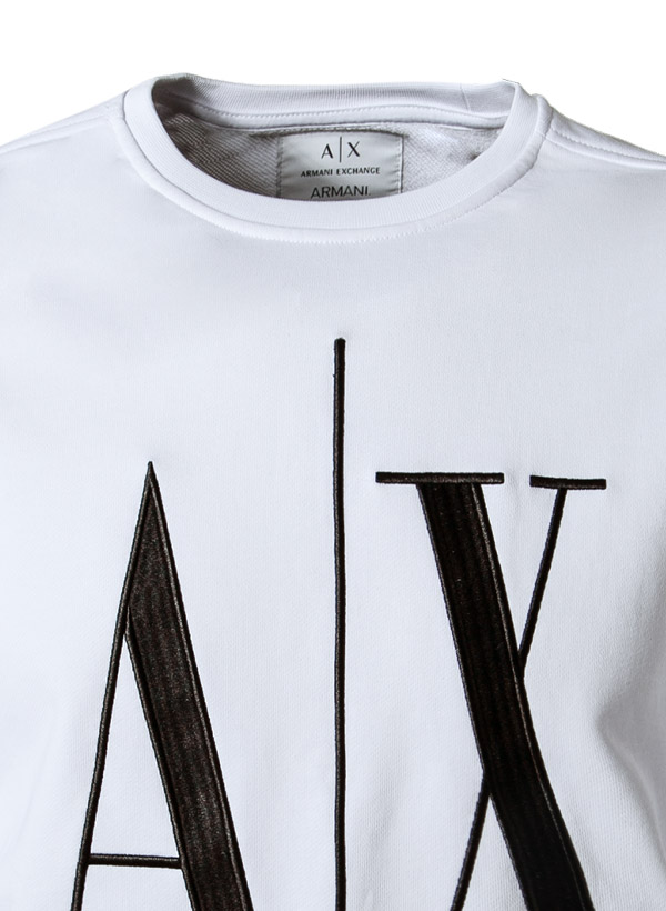 Armani exchange white sweater online