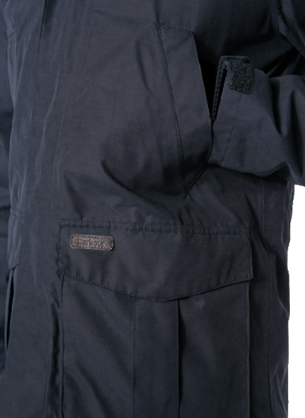 Thumbnail - Barbour Herren Jacke blau unifarben