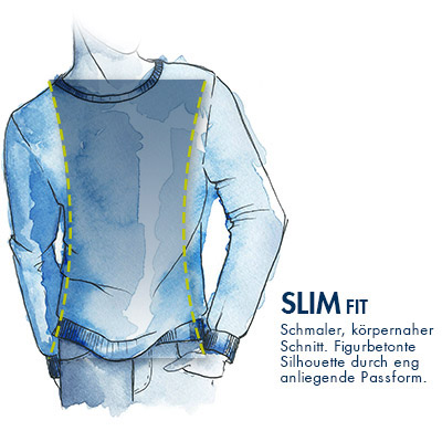 Thumbnail - DANIELE FIESOLI Herren Pullover blau unifarben