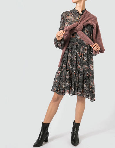 SECOND FEMALE Damen Kleid 53699/8003 Image 4