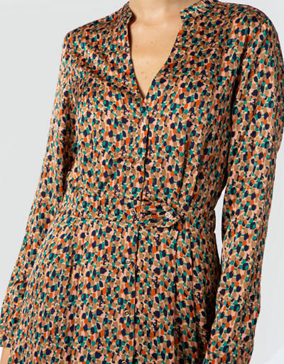 Freebird Damen Kleid Stine/brown Image 3