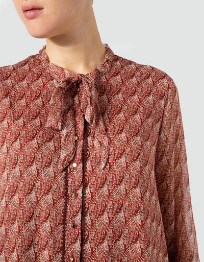 Freebird Damen Kleid Celeste LS/brown Image 1