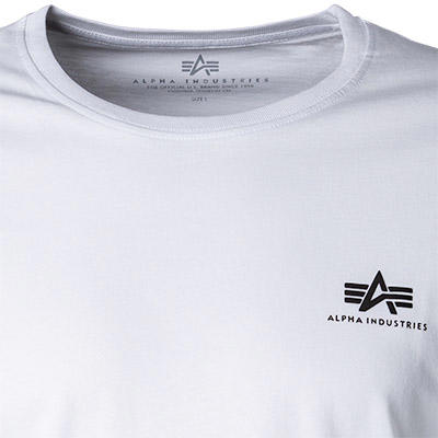 ALPHA INDUSTRIES Longsleeve Small Logo 198517/09 Image 1