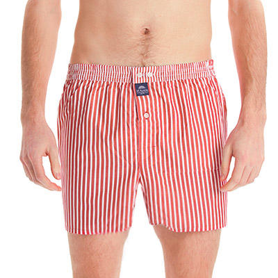 MC ALSON Boxer-Shorts 0236/rot-weiß Image 1