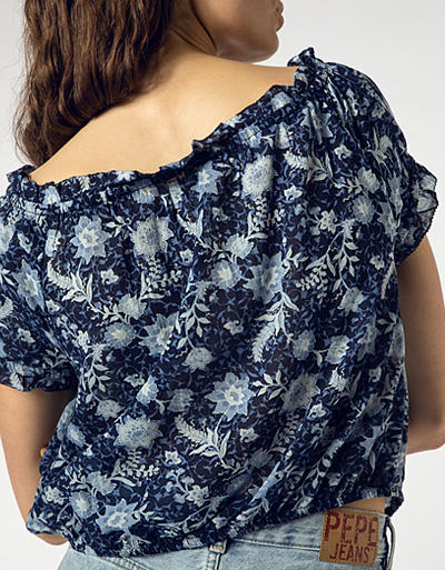 Pepe Jeans Damen Bluse Erika PL303961/0AA Image 4