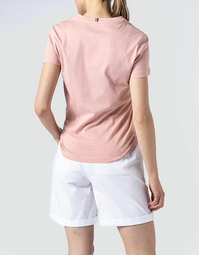 Tommy Hilfiger Damen T-Shirt WW0WW27736/TQS Image 3