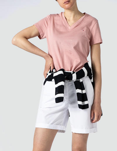 Tommy Hilfiger Damen T-Shirt WW0WW27736/TQS Image 4