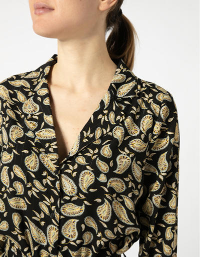 Freebird Damen Kleid Vikas Midi/black Image 1