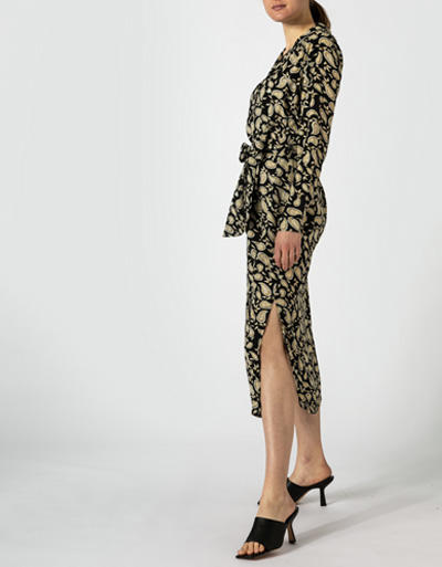Freebird Damen Kleid Vikas Midi/black Image 5