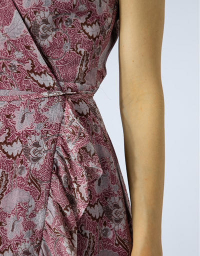 Freebird Damen Kleid Rosy Midi/burgundy Image 3