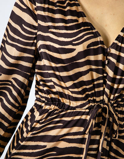 joyce & girls Damen Kleid 1045/zebra brown Image 2