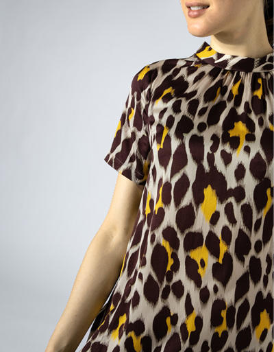 joyce & girls Damen Kleid 1047/leopard brown Image 2