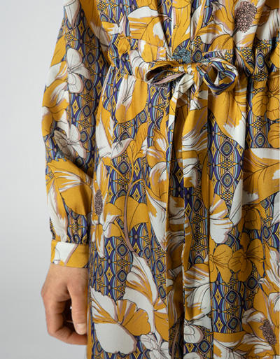 joyce & girls Damen Kleid 1042/jungle yellow Image 2