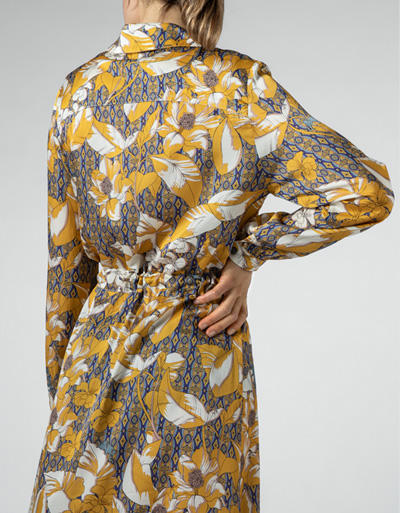 joyce & girls Damen Kleid 1042/jungle yellow Image 5