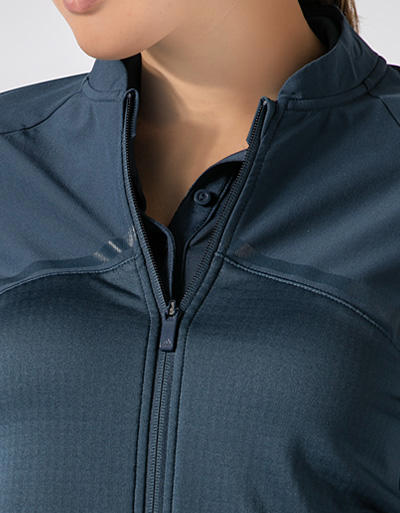 adidas Golf Damen Hybrid F Zip Jacket navy GL6557 Image 2