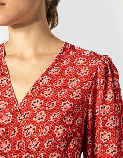 Freebird Damen Kleid Belia/rot Image 1