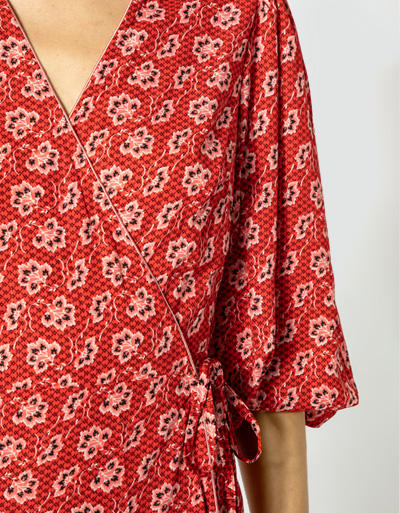 Freebird Damen Kleid Belia/rot Image 2
