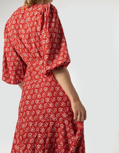 Freebird Damen Kleid Belia/rot Image 4