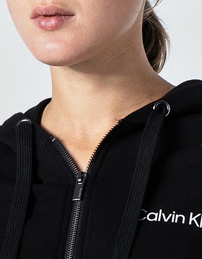 Calvin Klein Damen Full Zip Hoodie QS6759E/UB1 Image 2