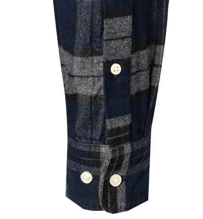Barbour Hemd Betsom Tailored grey MSH4998GY52 | herrenausstatter 