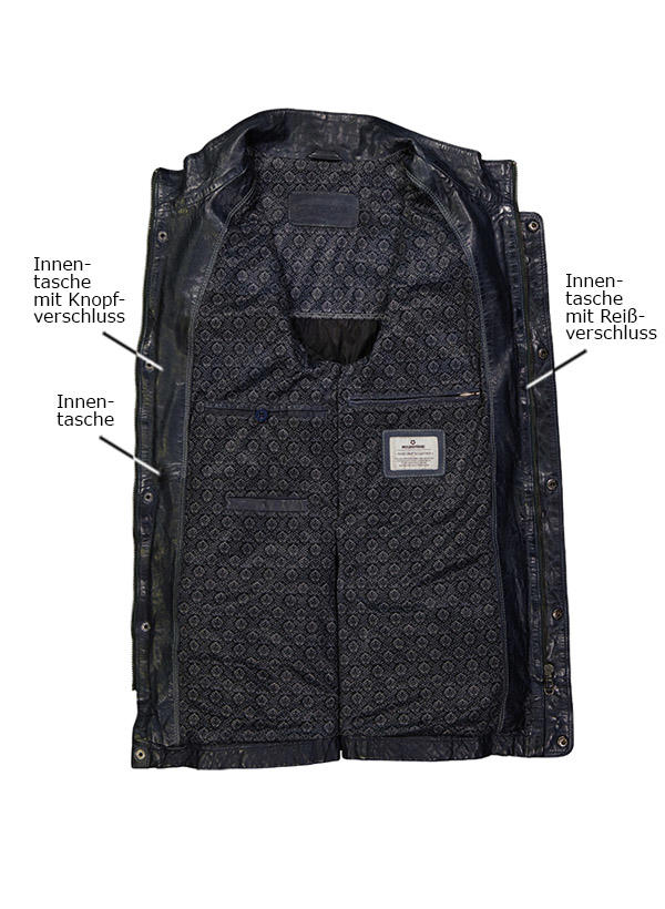 MILESTONE Lederjacke Jose 991012/20310/38 | milestone.de 