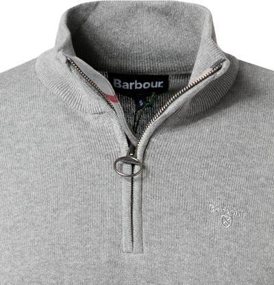 Barbour Pullover Cotton Half Zip grey MKN1074GY52 Image 1