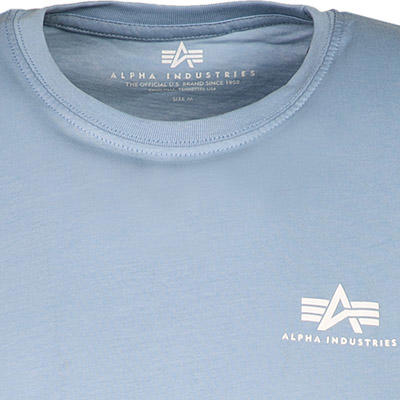 ALPHA INDUSTRIES T-Shirt Small Logo 188505/513 Image 1
