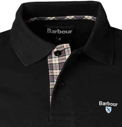 Barbour Tartan Pique-Polo black MML0012BK11 Image 1