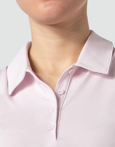 adidas Golf Damen ULT SLD SL Polo pink HA6044 Image 2