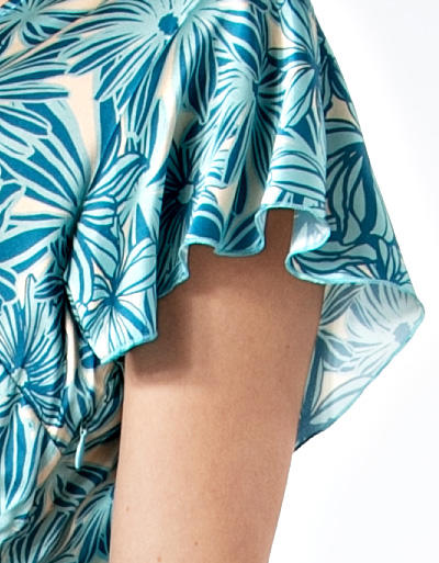 joyce & girls Damen Kleid 1042/daisy bleu Image 3
