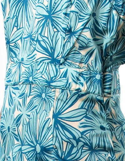 joyce & girls Damen Kleid 1042/daisy bleu Image 4