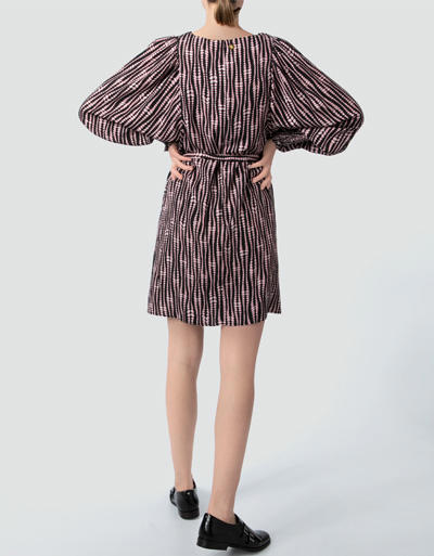 Freebird Damen Kleid Xeni/black-mauve Image 1