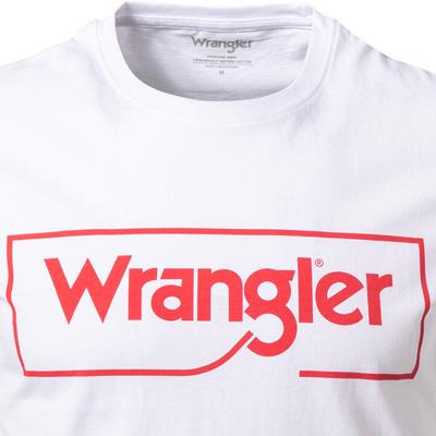 Wrangler T-Shirt white W7H3D3989Diashow-2