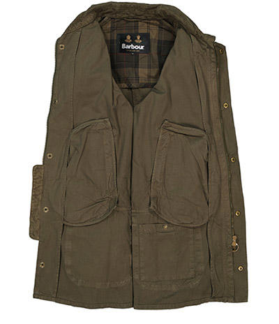 Barbour Jacke Ashby Casual olive MCA0792OL51 | herrenausstatter.de 