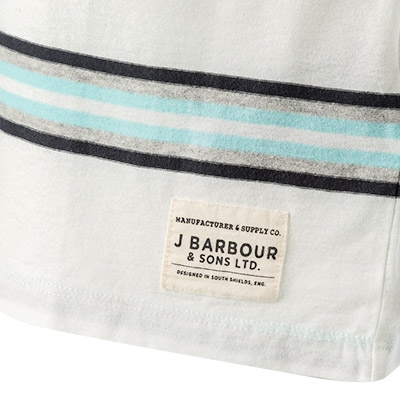 Barbour T-Shirt Sandgr. whisper white MTS1003WH32Diashow-3