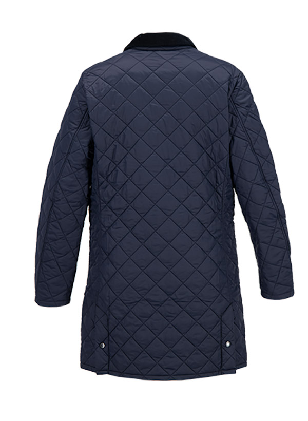 Barbour Jacke Long Lids Quilt navy MQU1545NY71 herrenausstatter