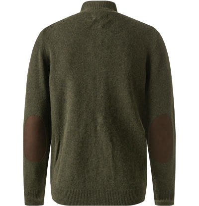 Barbour Cardigan Patch seaweed MKN0731GN73 Image 1
