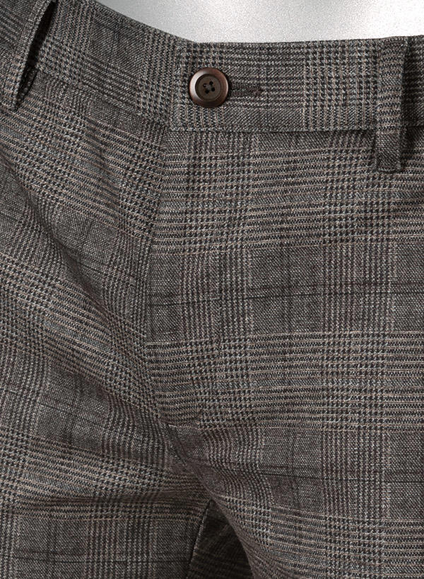 Alberto Slim Fit Rob Glencheck Jersey 35361641/085 Image 3