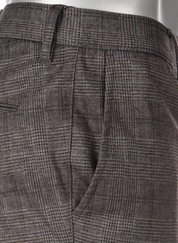 Alberto Slim Fit Rob Glencheck Jersey 35361641/085 Image 4