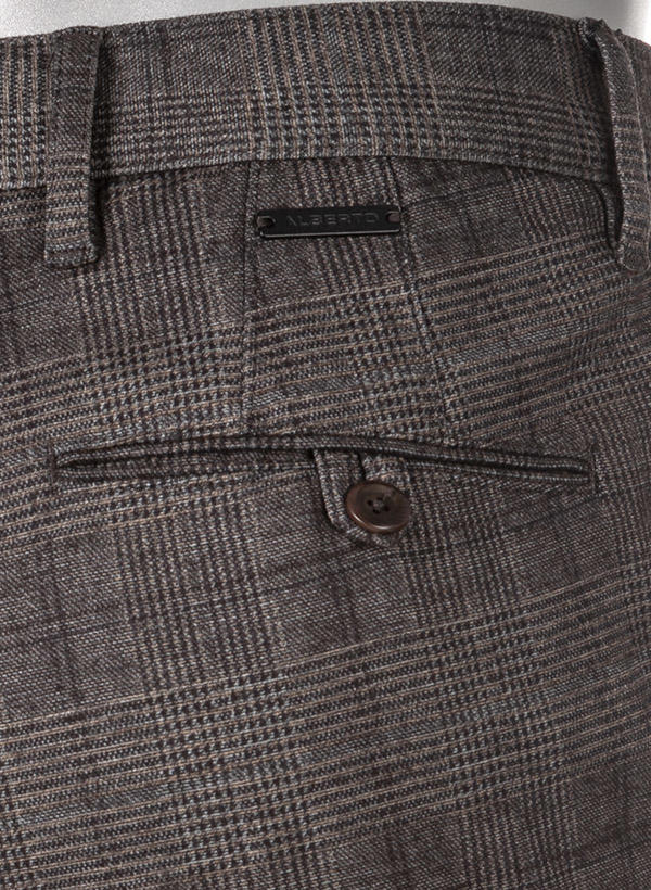 Alberto Slim Fit Rob Glencheck Jersey 35361641/085 Image 5