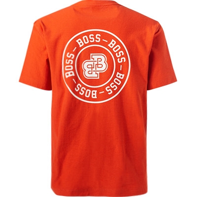 Orange T-Shirt BOSS Prep 50485065/626