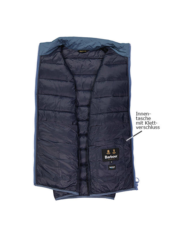 Barbour Weste Heburn Gilet bearing sea MGI0157BL61 