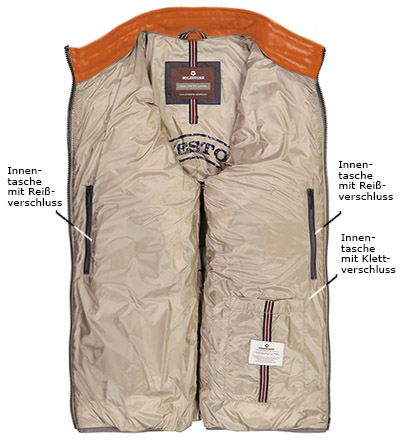 MILESTONE Lederjacke Aversa 311019/60080/83Diashow-3