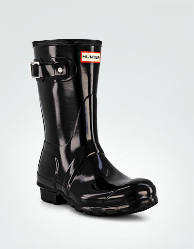 HUNTER Damen Original Short Gloss WFS1000RGL/BLK Image 2